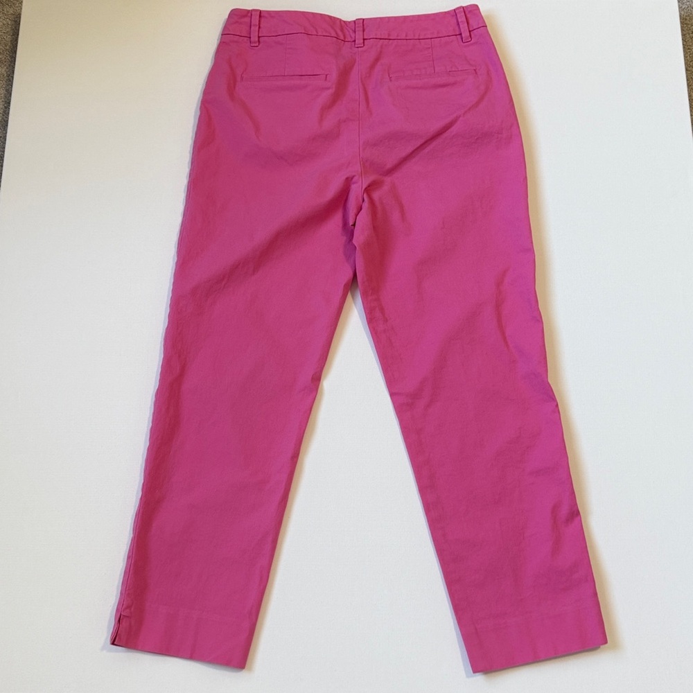 Talbots Bright Pink Ankle Jeans SZ6 - Picture 2 of 13